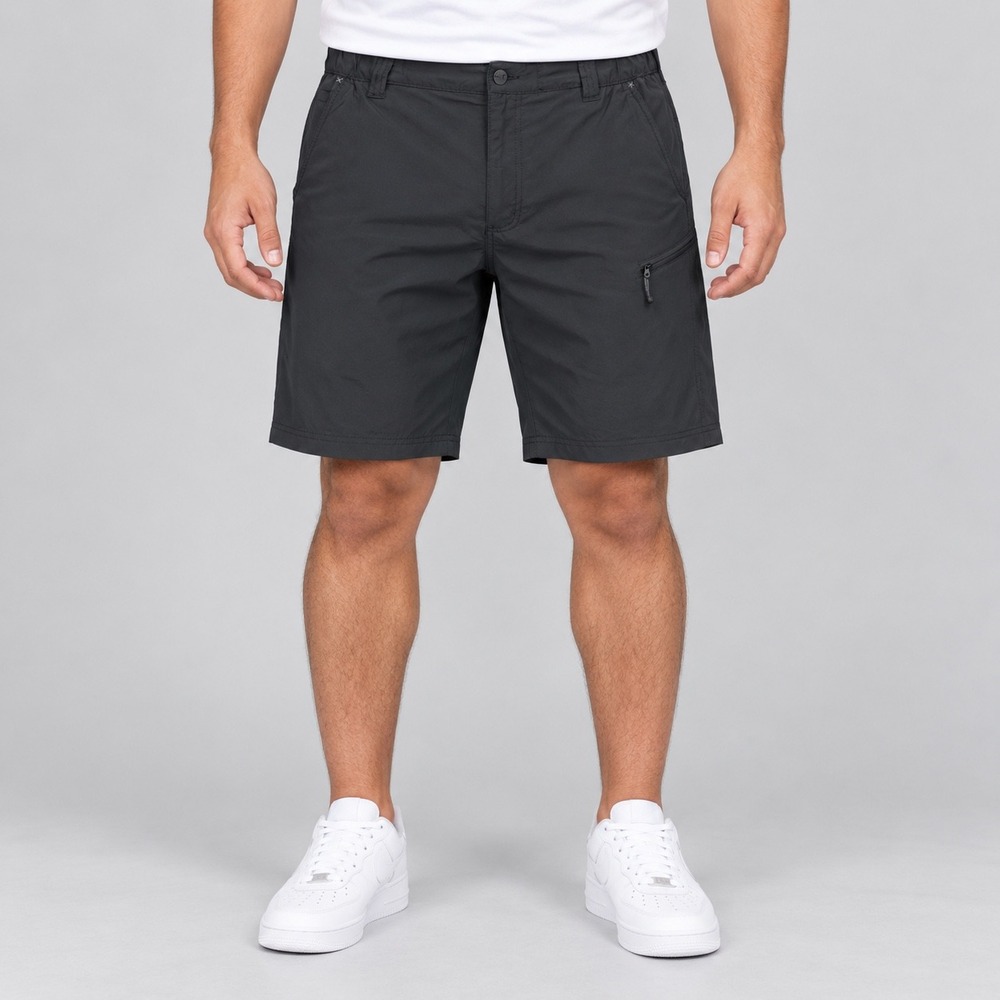 Wrangler Outdoor Series Shorts Mens 36 Black Cargo Performance Stretch Hiking